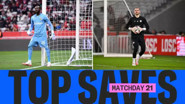 Les plus BEAUX ARRÊTS de la 21ème journée | Ligue 1 McDonald's 24/25