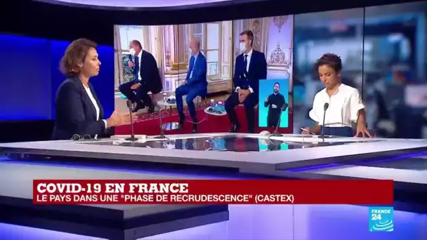 Covid-19 en France : le pays est dans une "phase de recrudescence", assure Jean Castex