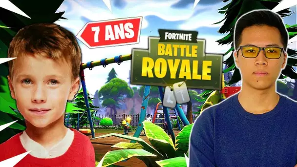 UN ENFANT DE 7 ANS JOUE COMME Kinstaar SUR FORTNITE !