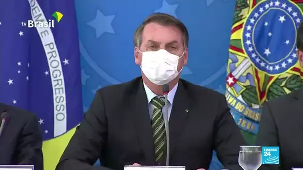 Coronavirus : Jaïr Bolsonaro donne sa première conférence de presse sur le virus