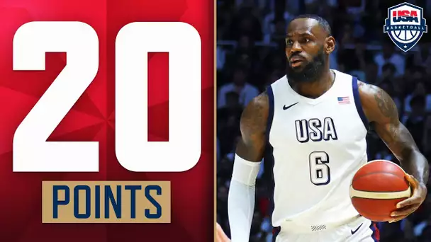 LeBron James' CLUTCH Performance vs Germany! 😤 | July 22, 2024