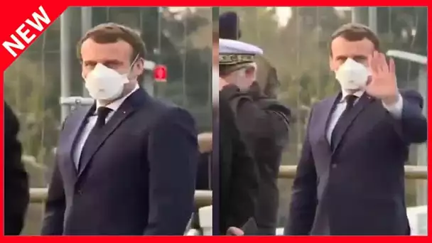 ✅  Emmanuel Macron prudent : l'Elysée a été entièrement décontaminé