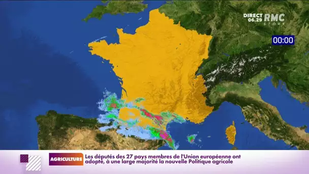 Alerte météo: vigilance orange "pluie-inondation" sur l'Aude et de la neige attendue
