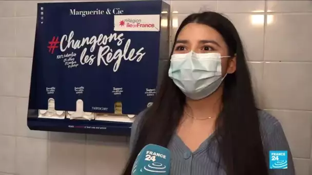 Des distributeurs gratuits de protections hygiéniques dans les lycées publics d’Île-de-France