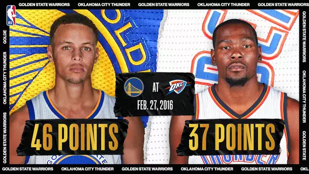 February 27, 2016: Golden State Warriors @ Oklahoma City Thunder #NBATogetherLive