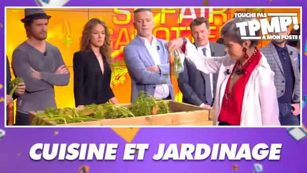 Jardinage et cuisine dans TPMP avec Cyril Hanouna, les chroniqueurs et ses invités