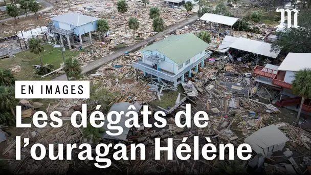 Les images de l’ouragan Hélène, qui a fait 63 morts aux Etats-Unis