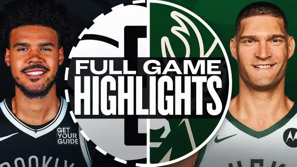 NETS at BUCKS | FULL GAME HIGHLIGHTS | December 26, 2024