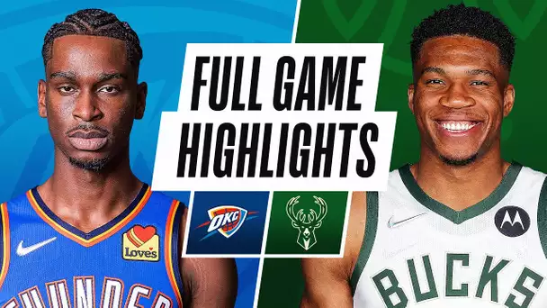 THUNDER at BUCKS | NBA PRESEASON FULL GAME HIGHLIGHTS | October 10, 2021