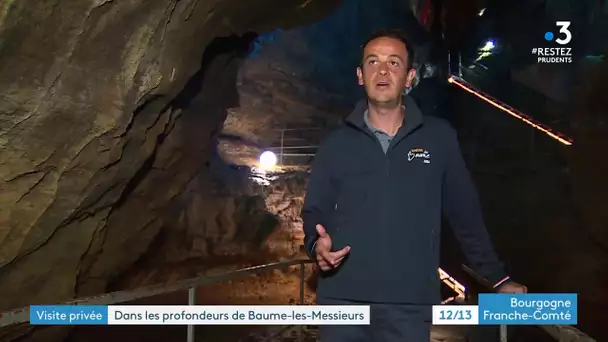 Visite privée : les grottes de Baume-les-Messieurs