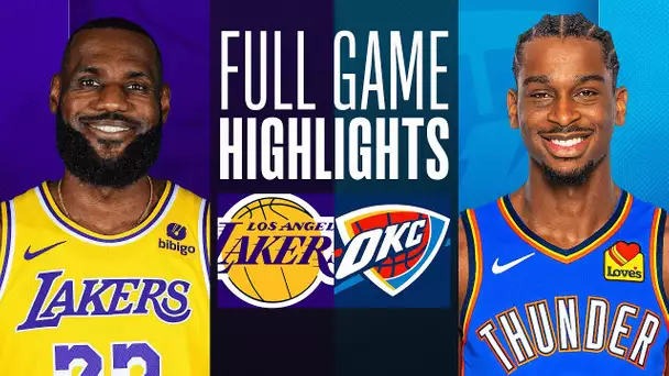 LAKERS at THUNDER | FULL GAME HIGHLIGHTS | December 23, 2023