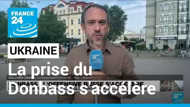 "Les bombardements intenses continuent sur les trois grandes villes de Donetsk" • FRANCE 24