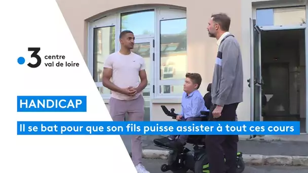 Il se bat pour que son fils puisse assister à tout ces cours