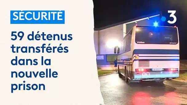 Sécurité : 59 détenus transférés dans la nouvelle prison, une opération exceptionnelle secrète