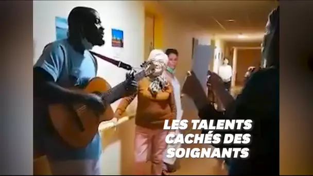 Dans un Ehpad, l'émouvante reprise de "Les yeux de la mama" de Kendji Girac par un soignant