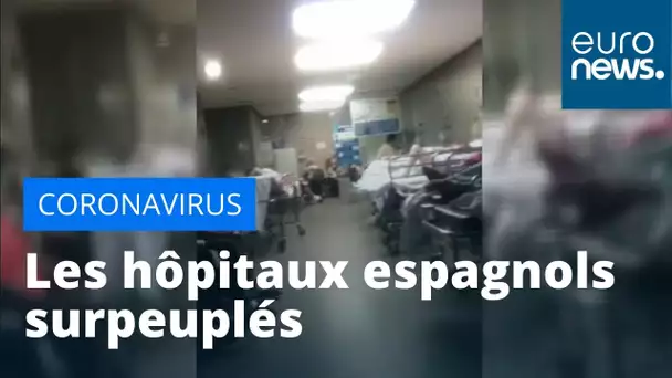 En Espagne, le personnel soignant est mis à l'épreuve pour faire face au Covid-19