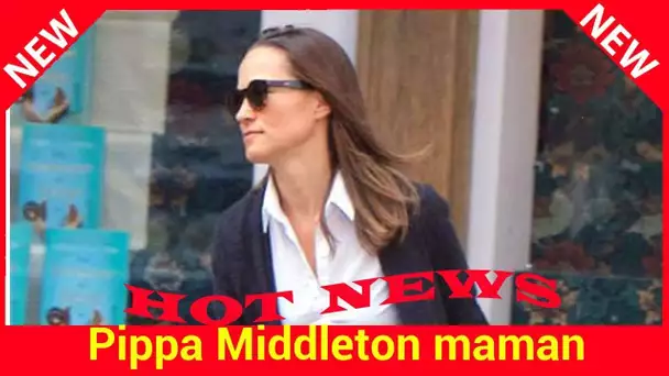 Pippa Middleton maman superactive avec bébé et ses chiens