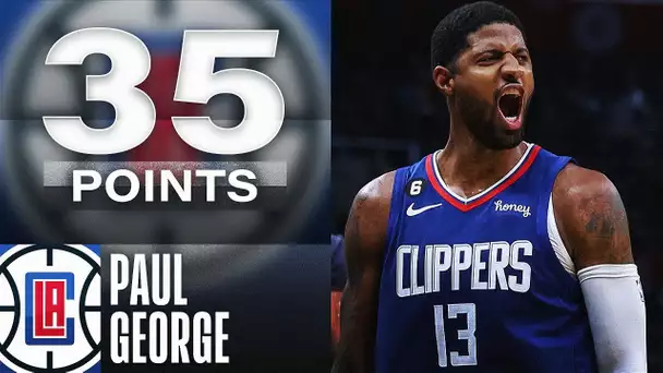 Paul George HISTORIC CLUTCH 35-PT Performance 🔥