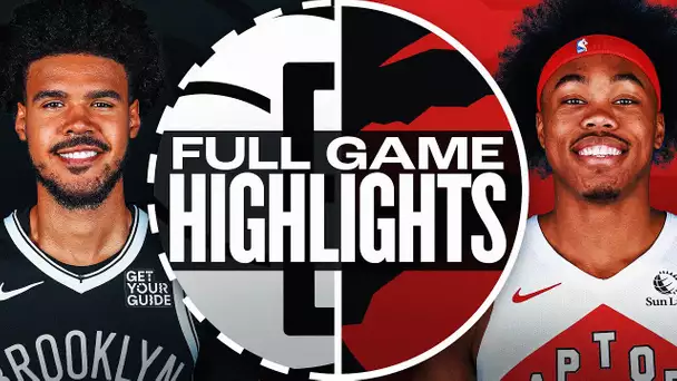 NETS at RAPTORS | FULL GAME HIGHLIGHTS | December 19, 2024