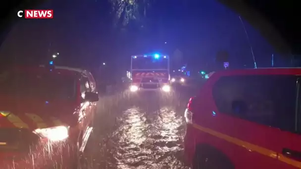 Les images impressionnantes des intempéries dans le Var et les Alpes-Maritimes