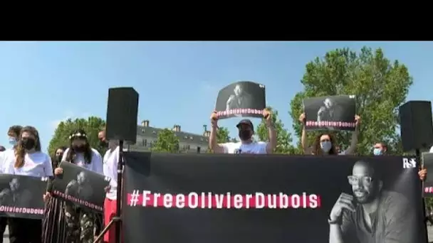 Manifestation à Paris et Bamako pour la libération du journaliste Olivier Dubois