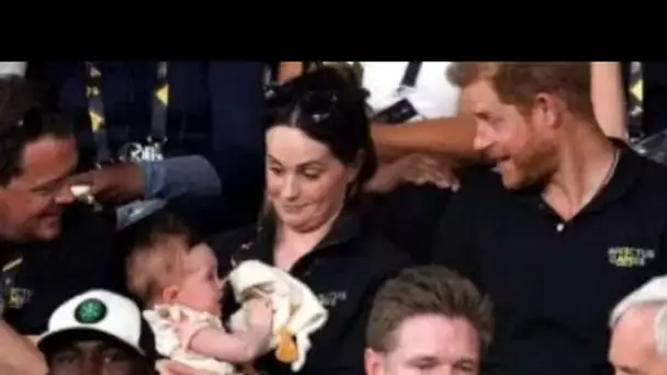 Tout le monde n'est pas fan alors Harry ! Prince a un adorable échange avec bébé chez Invictus