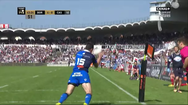 Top 14 - 22ème Journée - UBB / Castres : L'essai de Palis face à l'UBB