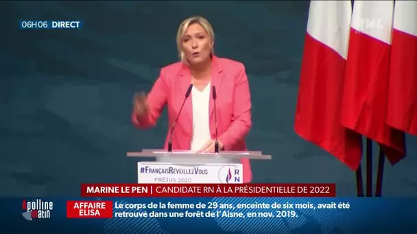 Fréjus: Marine Le Pen s’en est pris au garde des Sceaux Éric Dupond-Moretti