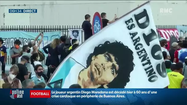 Maradona a fait la une des journaux pour ses exploits et pour ses frasques