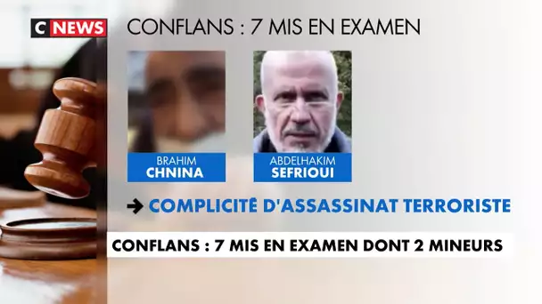 Assassinat de Samuel Paty : sept personnes mises en examen