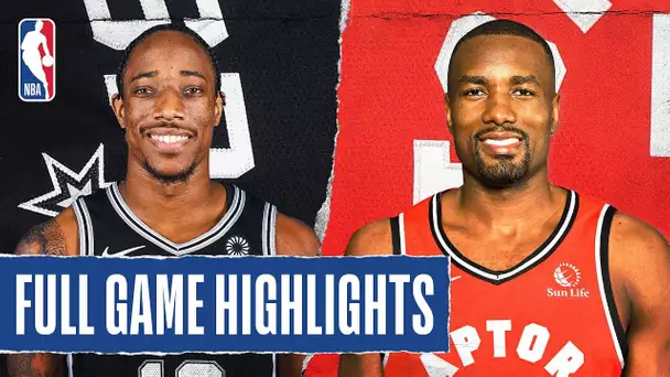 SPURS at RAPTORS | FULL GAME HIGHLIGHTS | January 12, 2020