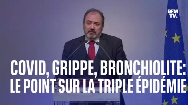 Covid-, grippe, bronchiolite: le point sur la triple épidémie