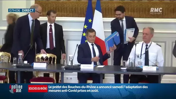 Chiffres sur la délinquance: Gérald Darmanin, précise sa feuille de route pour les mois à venir