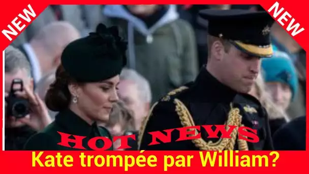 Kate trompée par William? Ces mains baladeuses qui avaient déjà déplu à la duchesse en 2017