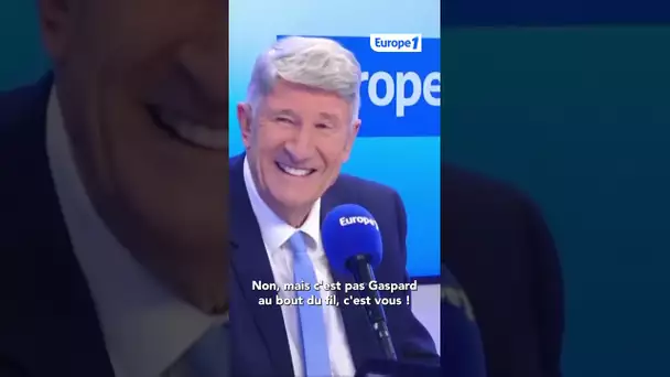 🤣 Quand Gaspard Proust imite Philippe de Villiers sur Europe 1 #shorts