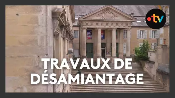 Travaux de désamiantage dans l'ancien Palais de justice de Poitiers