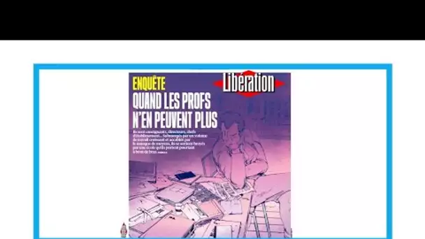 Malaise des enseignants en France: "Quand les profs n'en peuvent plus"