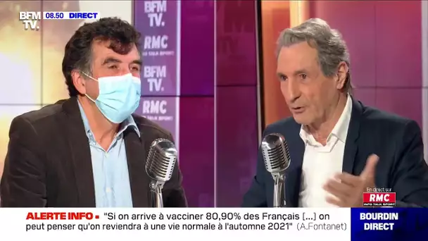 Passeport sanitaire: Arnaud Fontanet explique pourquoi il n'y est "pas favorable"