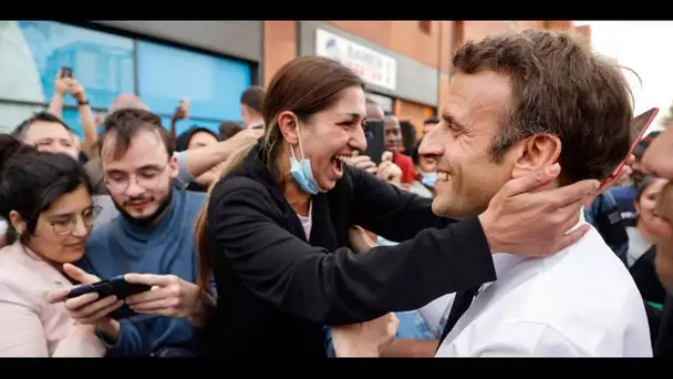 Présidentielle : à Dijon, Emmanuel Macron interpellé sur le pouvoir d'achat