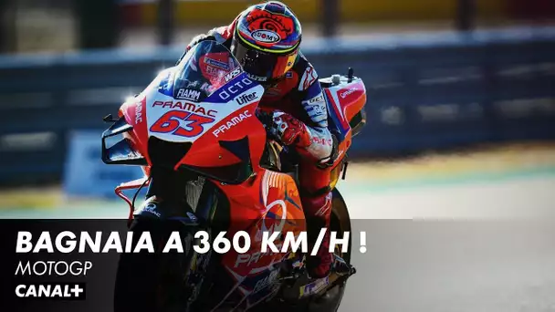 Francesco Bagnaia à 360 KM/H - MotoGP