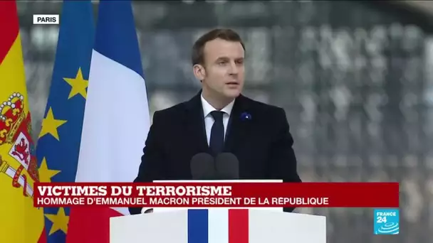 REPLAY - Emmanuel Macron président la journée d'hommage aux victimes du terrorisme