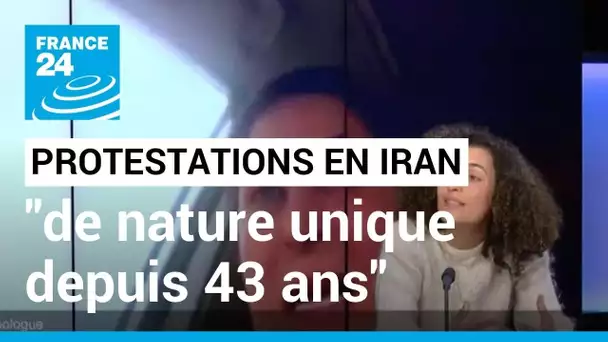 Mort de Mahsa Amini : "Ces manifestations sont uniques depuis 43 ans" • FRANCE 24