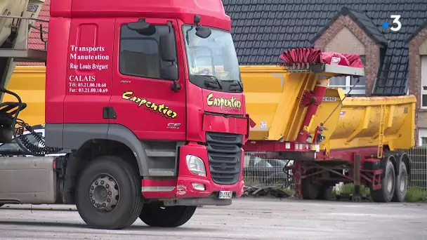 Inquiétude des chauffeurs routiers face à la variante britannique du covid.