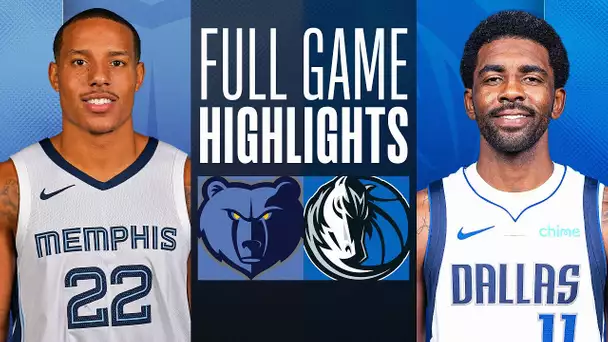 GRIZZLIES at MAVERICKS | FULL GAME HIGHLIGHTS | December 1, 2023