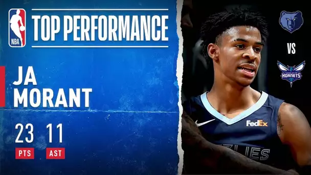 Ja Morant Drops CAREER-HIGH 11 Dimes