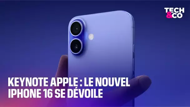 Apple dévoile le nouvel iPhone 16