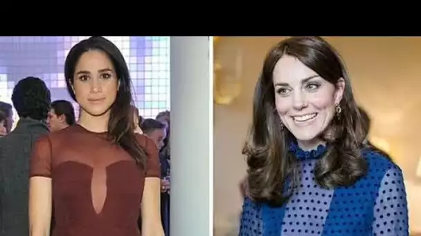 Meghan Markle et la princesse Kate portaient toutes deux des robes transparentes, mais l'une d'elles