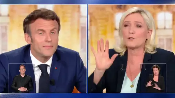 "Aïe, aïe, aïe, arrêtez de tout confondre, c'est pas possible" : Macron répond à Le Pen sur la dette