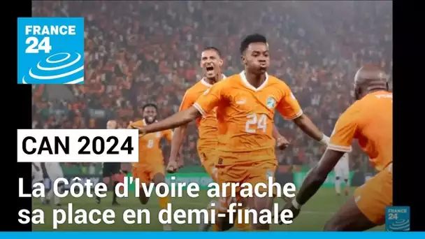 CAN 2024 : La Côte d’Ivoire arrache sa place en demi-finale en battant le Mali • FRANCE 24