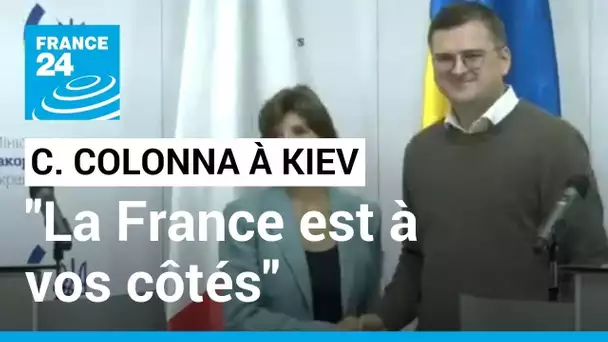 Ukraine : "La France est à vos côtés", déclare Catherine Colonna à Kiev • FRANCE 24